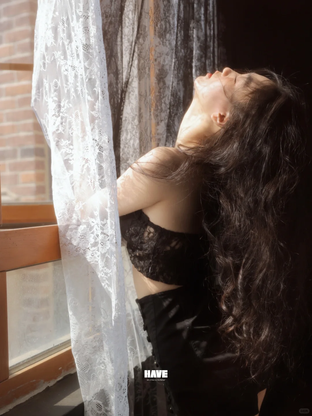 🖤散发魅力的黑色玫瑰| 纯欲少女写真