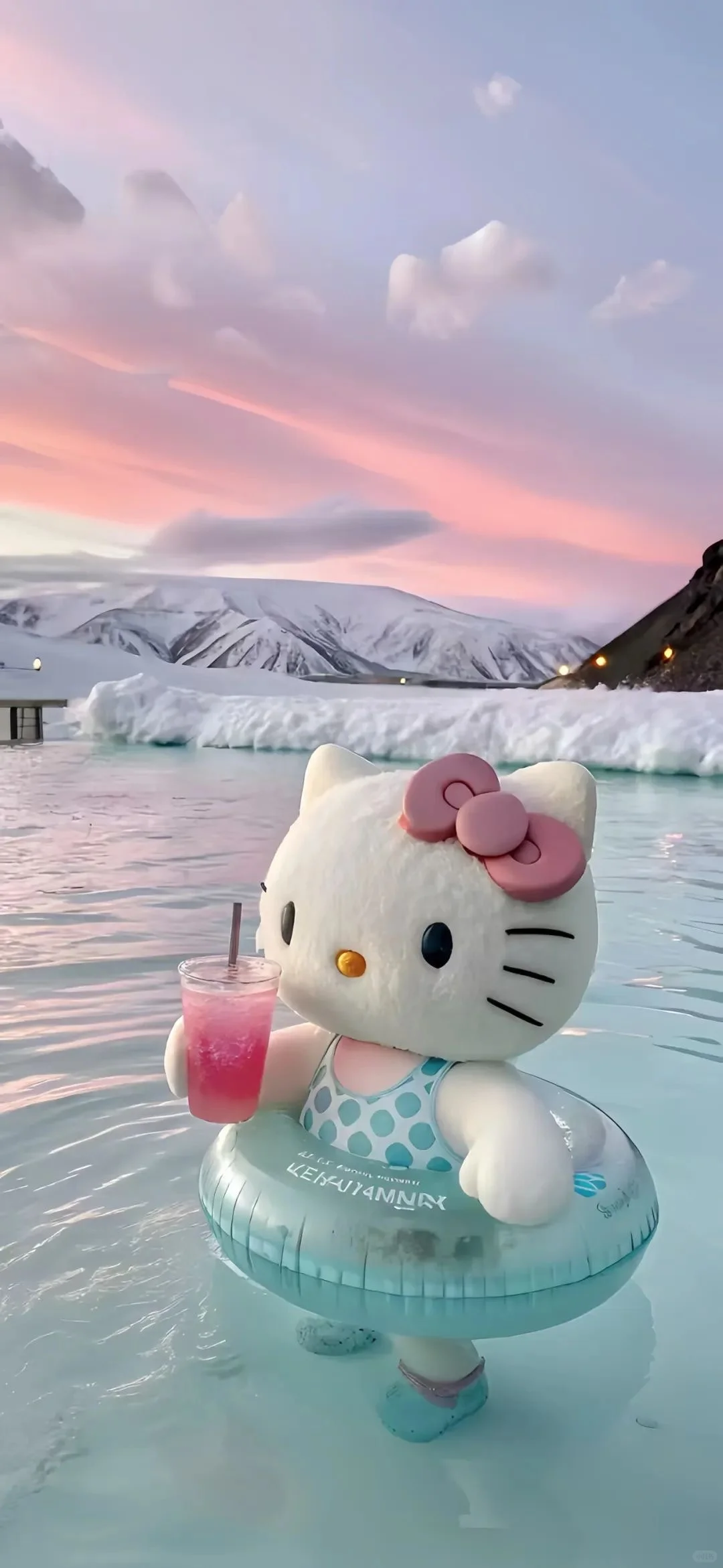 海岛/Hello Kitty全屏壁纸