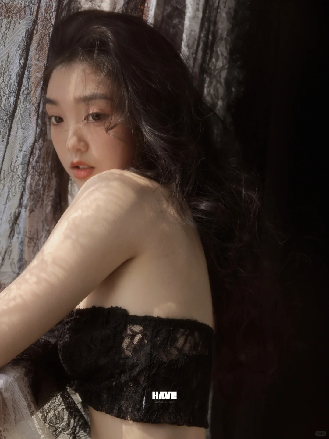 🖤散发魅力的黑色玫瑰| 纯欲少女写真