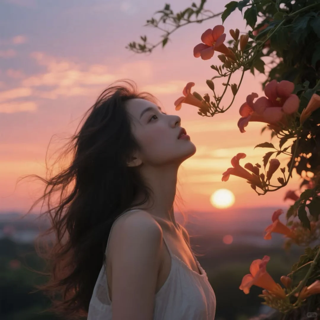 🌇氛围感杀疯了！夕阳下的头像美到失语！