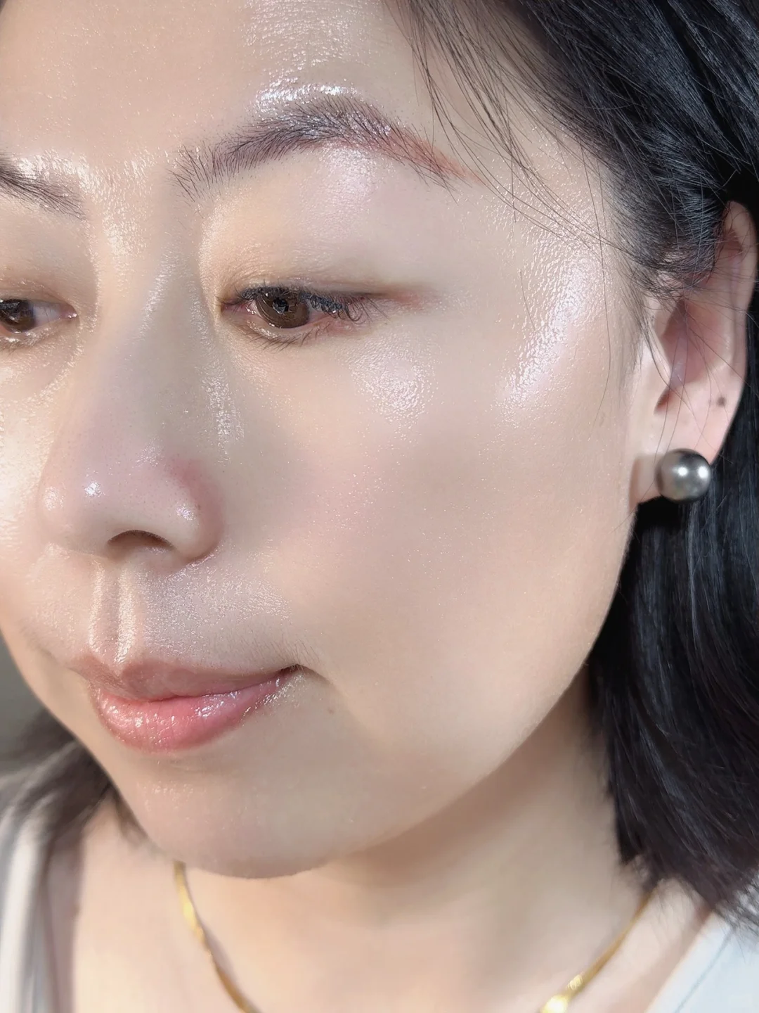 就这一瞬间，我真真的感受到了素颜的快乐