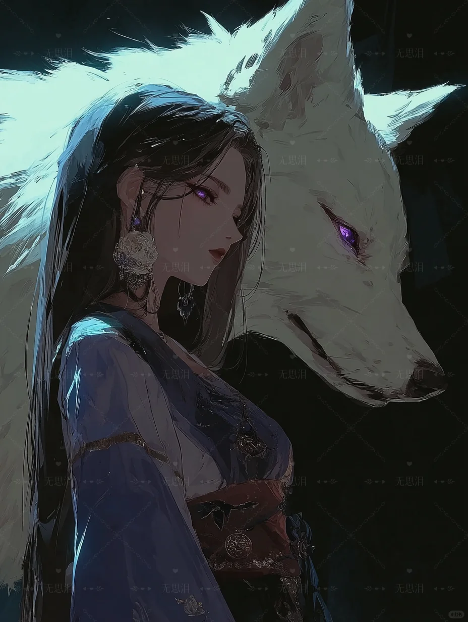 无思泪|少女与野兽系列——灵狐