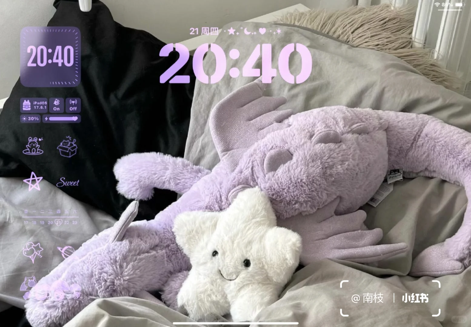 Jellycat可爱玩偶ipad壁纸🌟