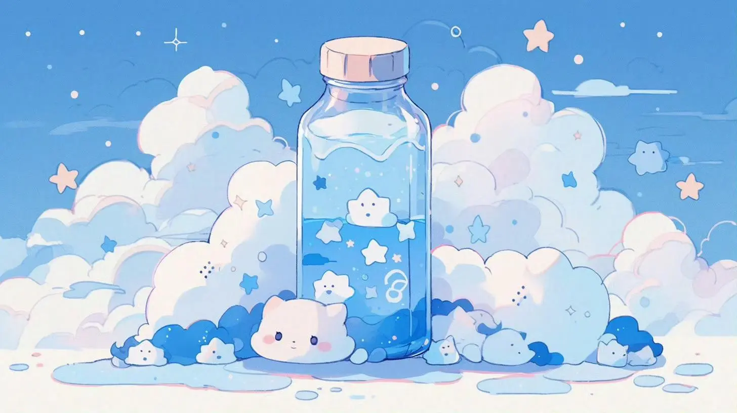 蓝色治愈系夏日清爽iPad壁纸💙