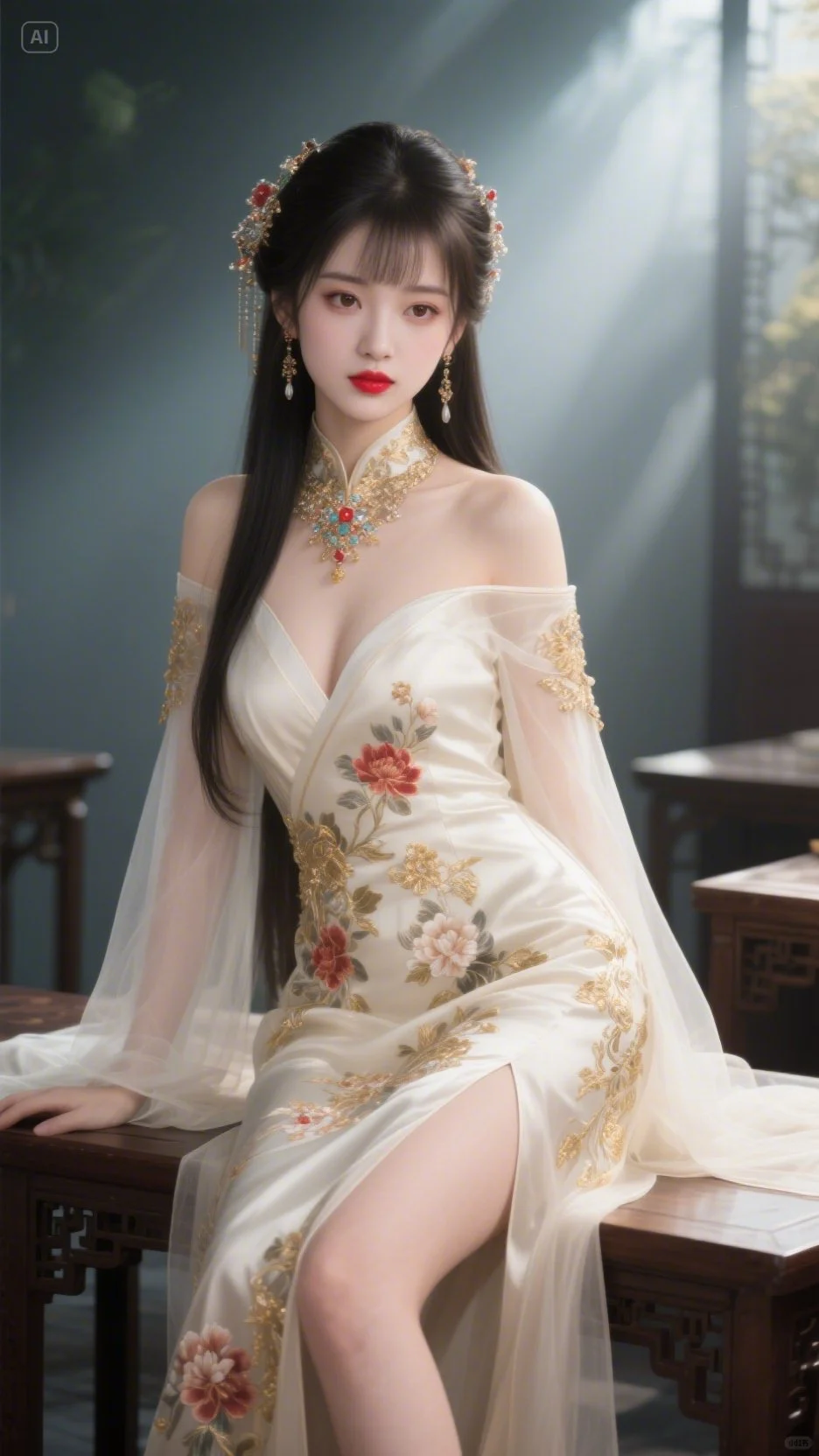 这一袭美绝了！😍😍😍