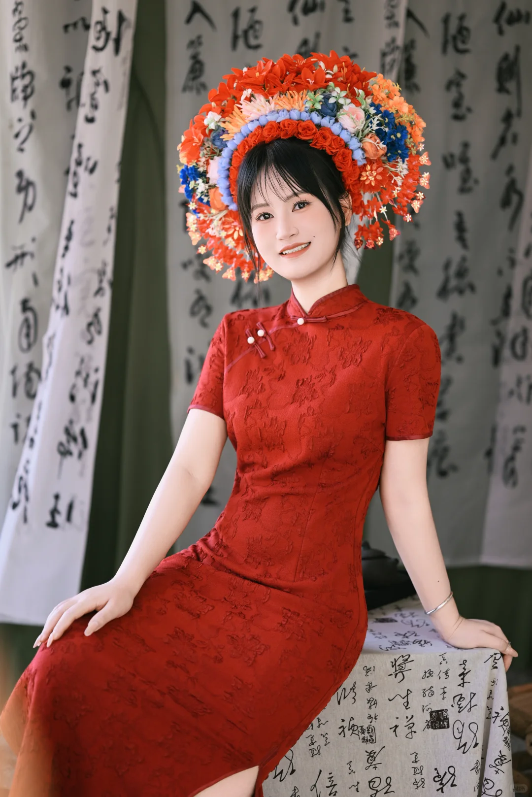 簪花：将浪漫簪于发间，做半日蟳埔女