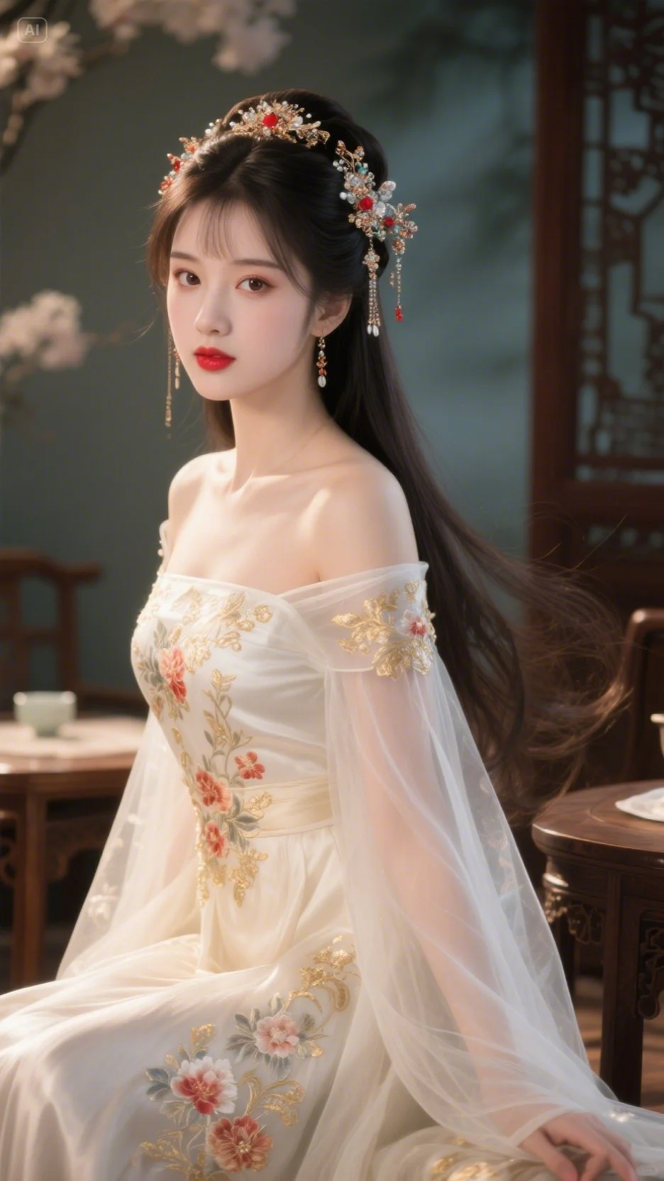 这一袭美绝了！😍😍😍