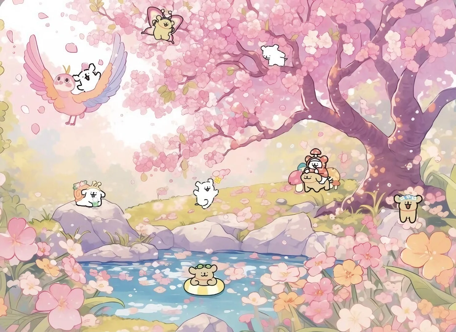 线条小狗iPad壁纸｜平板电脑4k壁纸🖼️