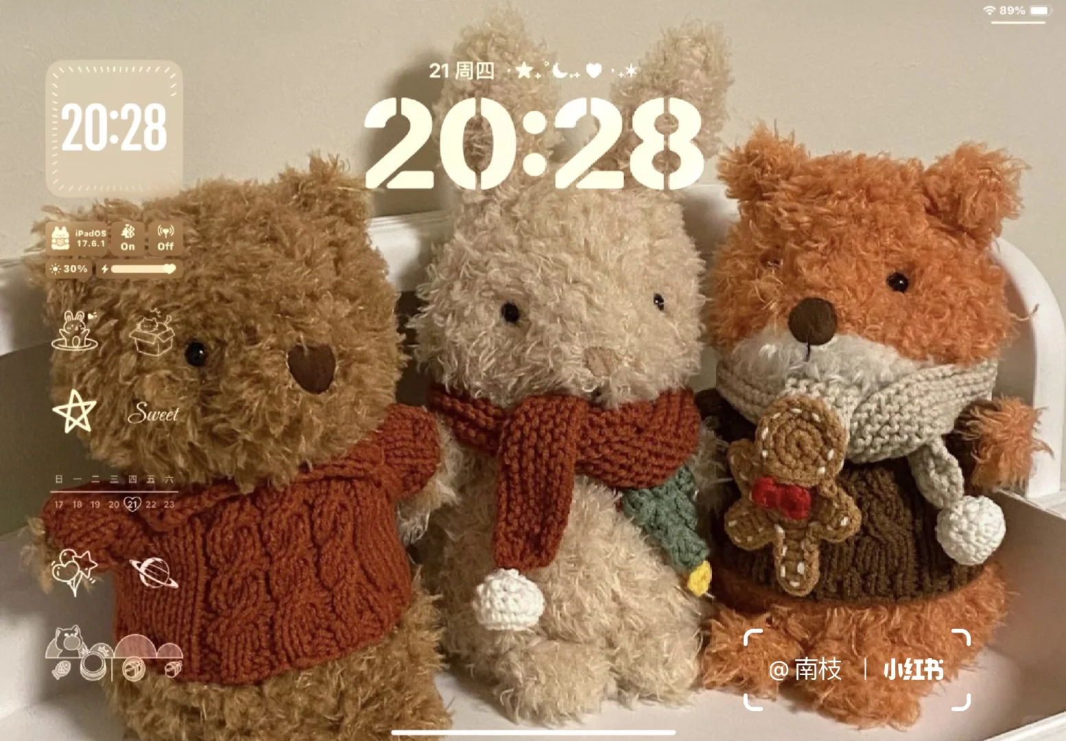 Jellycat可爱玩偶ipad壁纸🌟