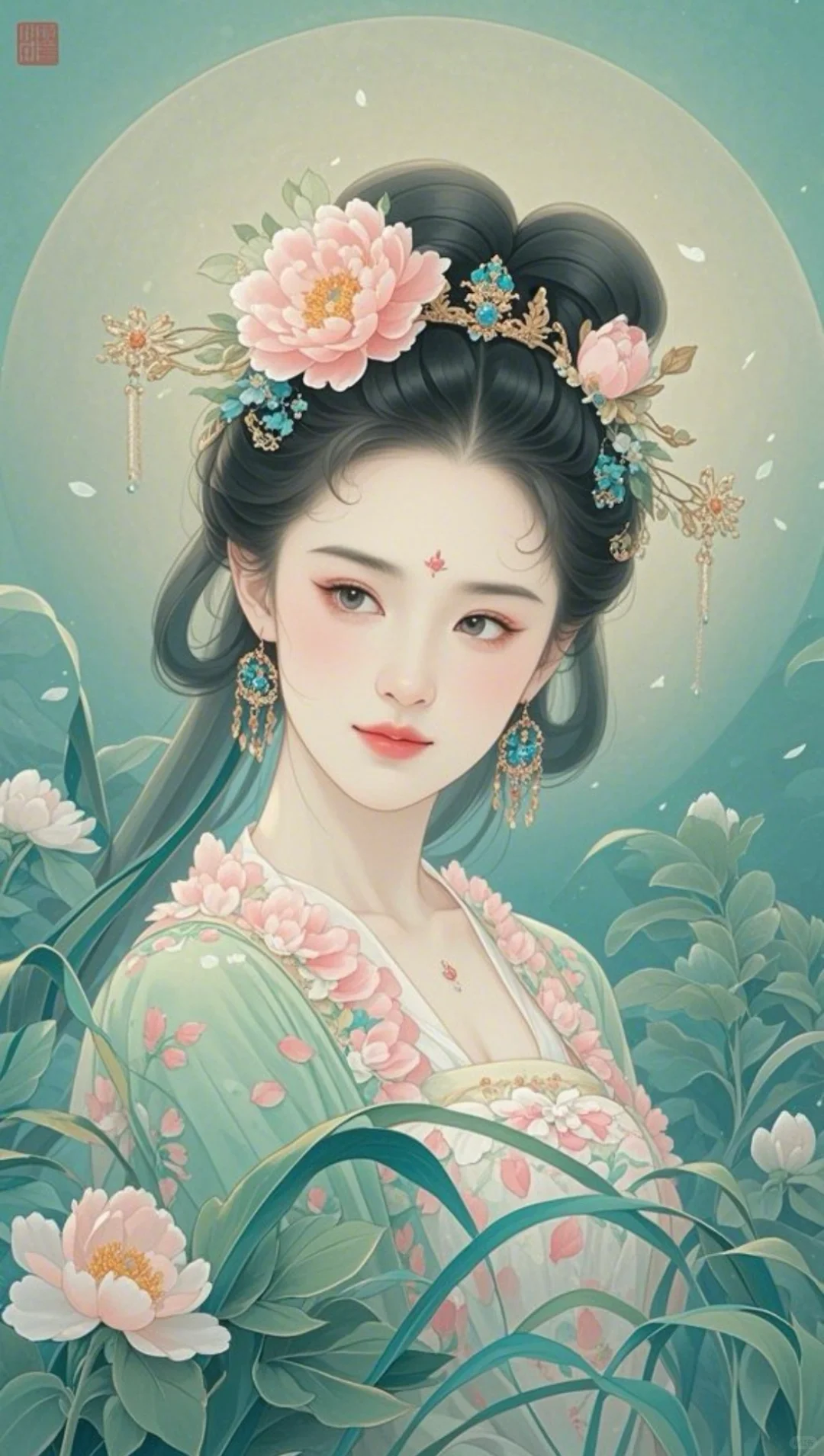 🌸花漾霓裳，女人与繁花的浪漫邂逅