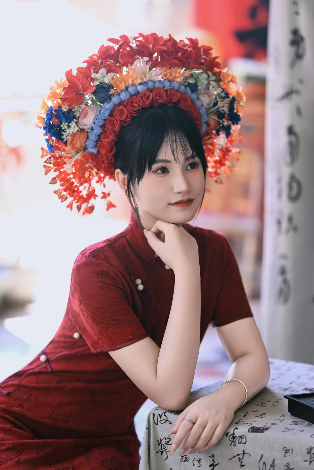 簪花：将浪漫簪于发间，做半日蟳埔女