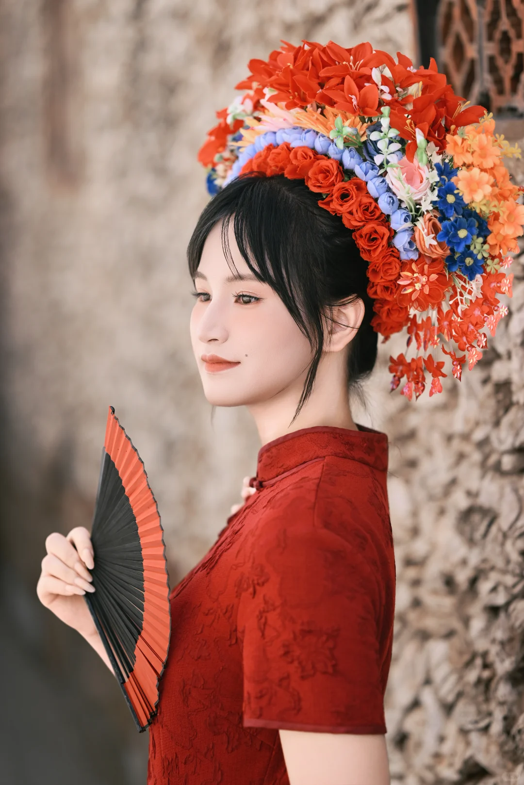 簪花：将浪漫簪于发间，做半日蟳埔女