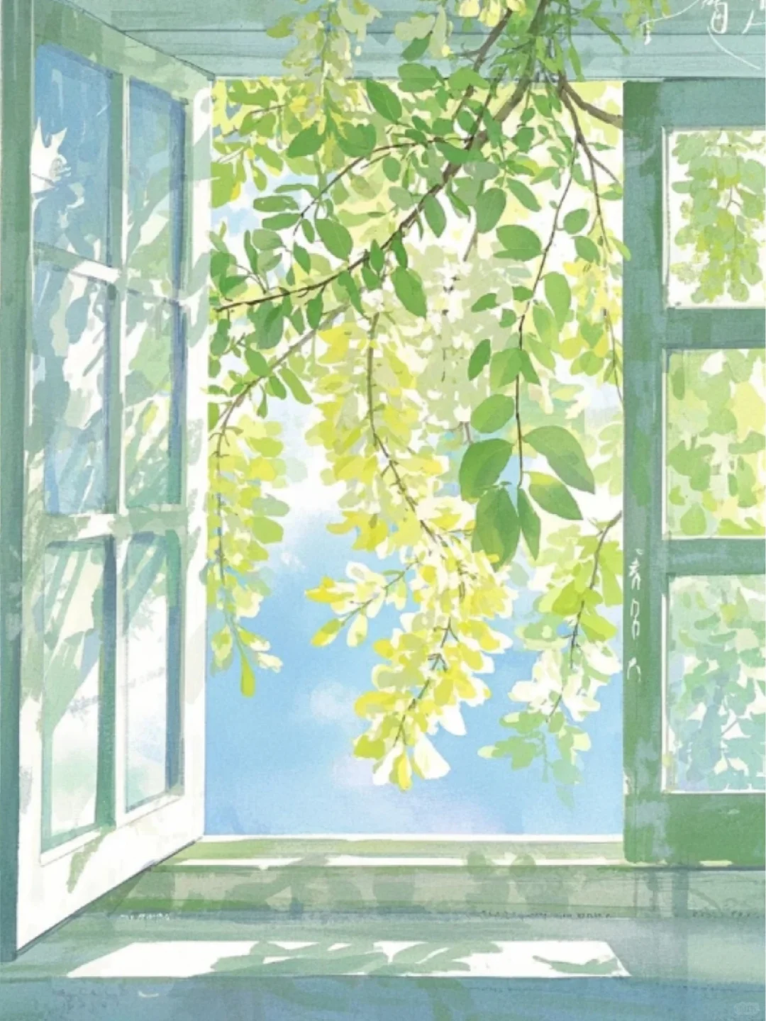 收集128：插画🌿清新自然③