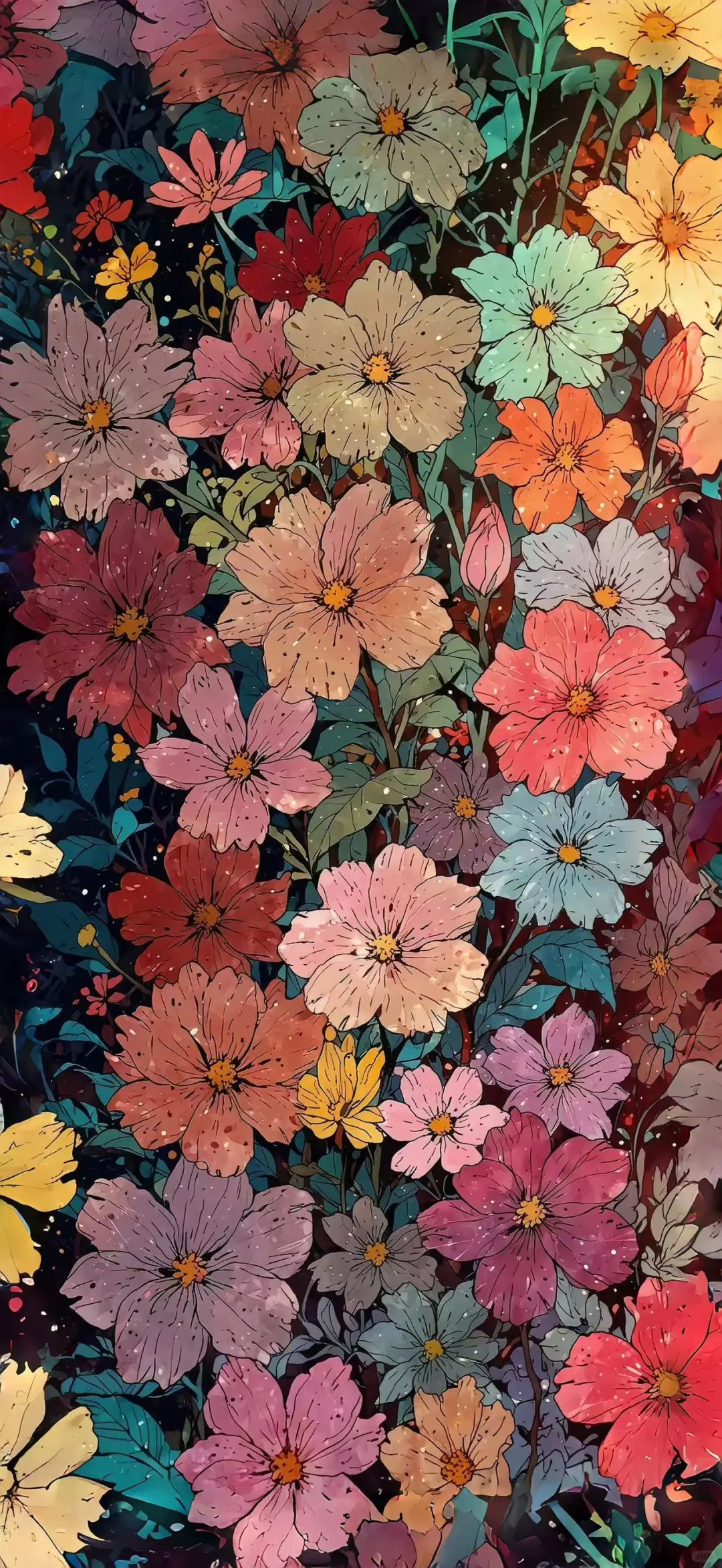 iPhone壁纸｜如花 似梦 是我们短暂的相逢