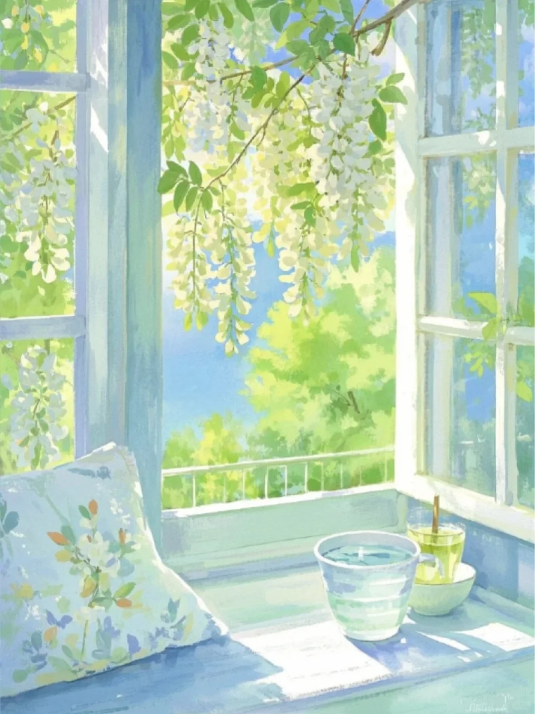 收集128：插画🌿清新自然③