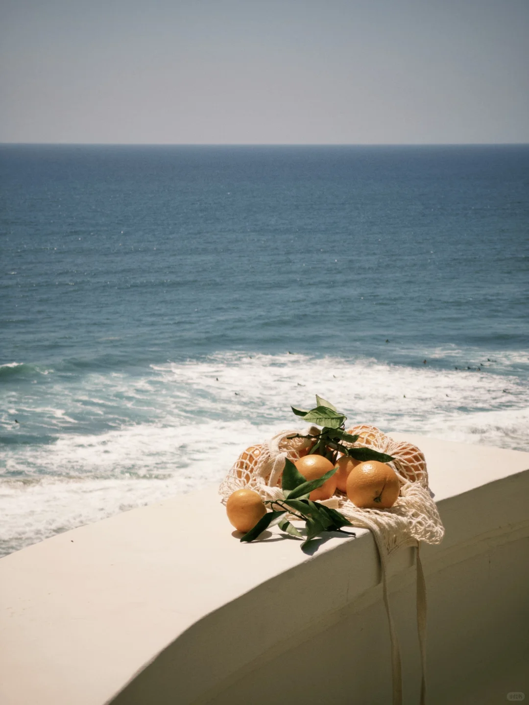 🍊California. 盛夏, 艳阳, 海岸, 甜橙。