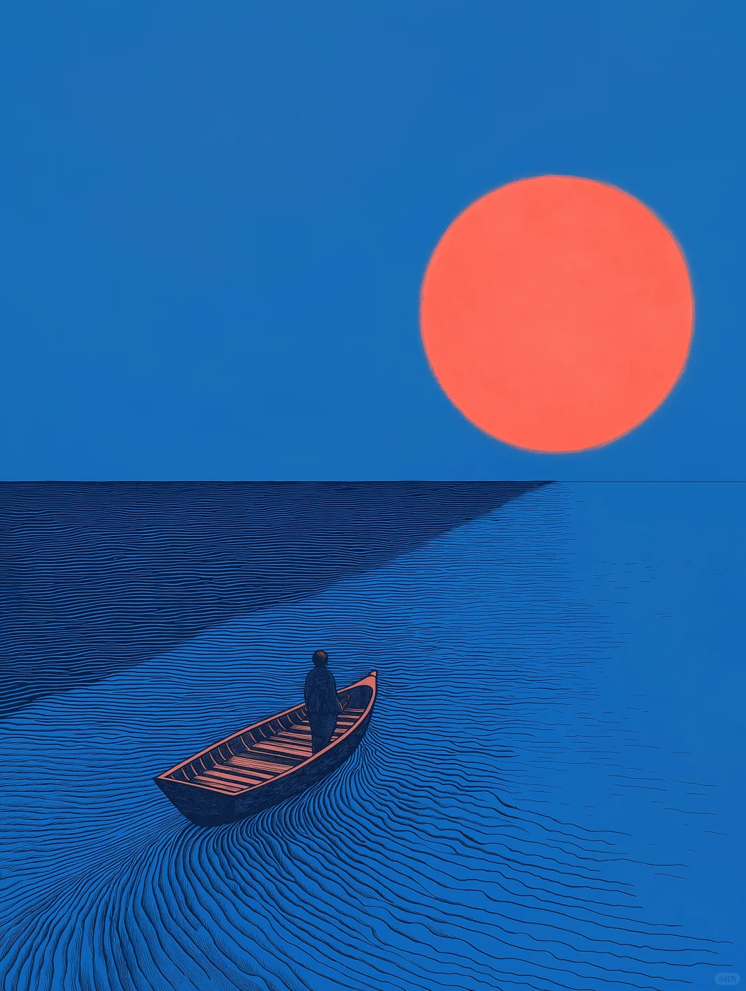 Midjourney绘图 | 海上日出