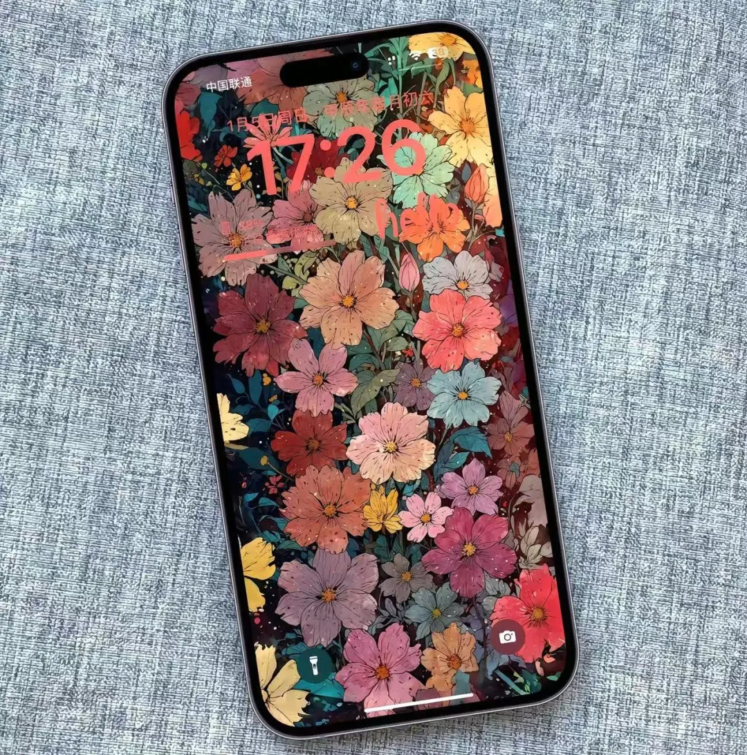 iPhone壁纸｜如花 似梦 是我们短暂的相逢