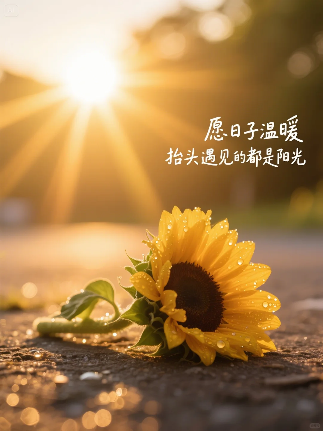 今天是被阳光晒醒的吗？☀️