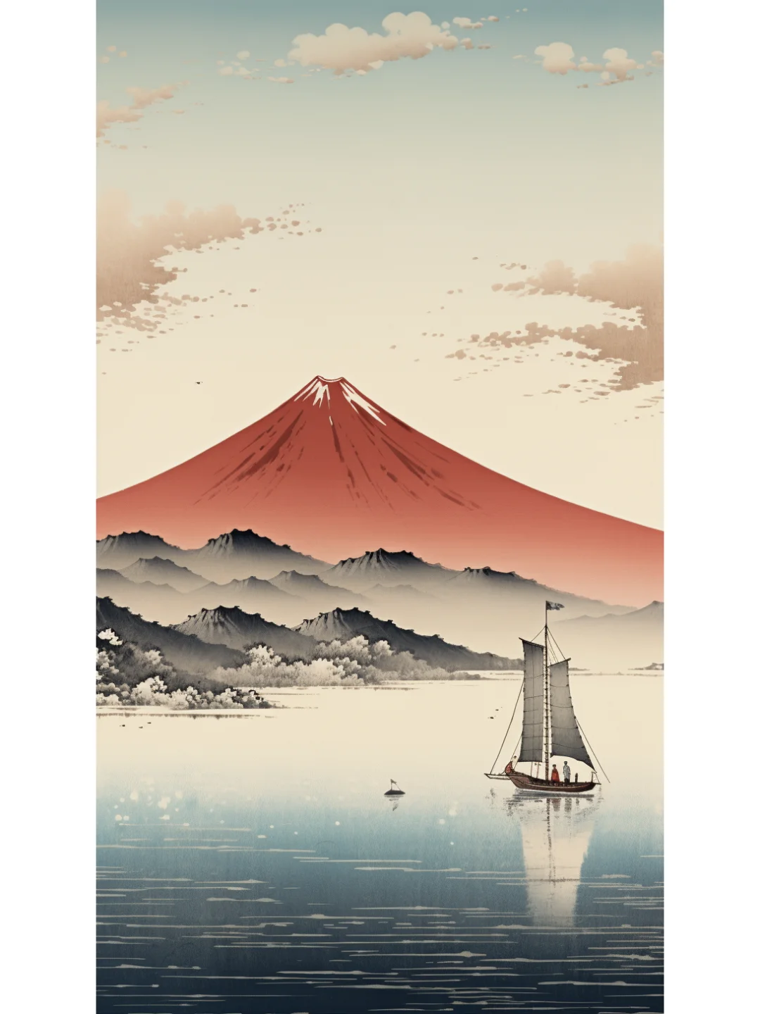 手机壁纸 | 浮世绘风格壁纸