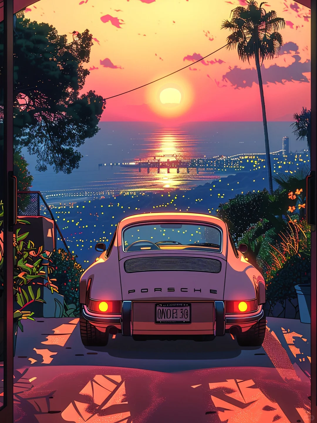 生活匆忙 别错过日落和夕阳