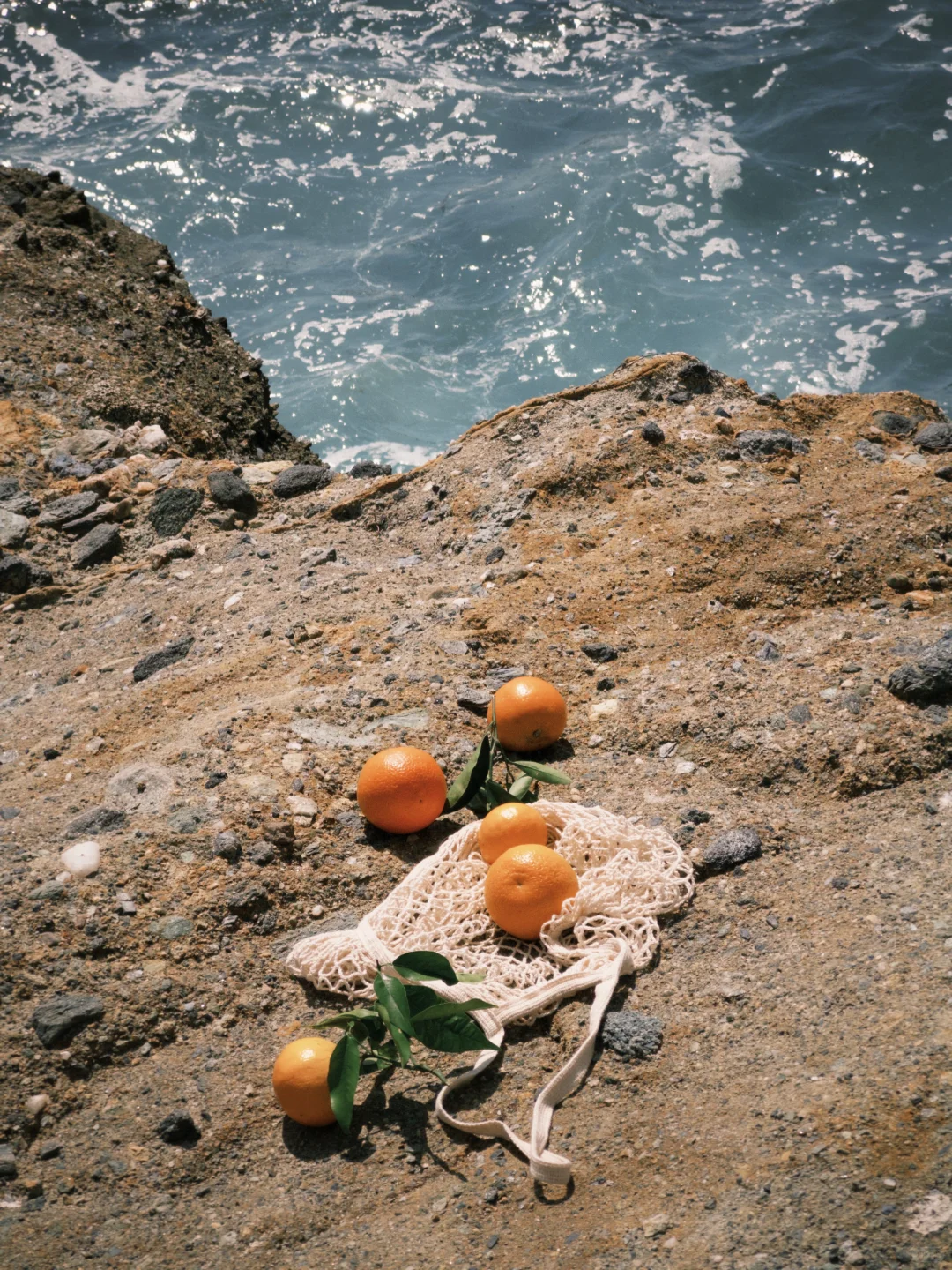 🍊California. 盛夏, 艳阳, 海岸, 甜橙。