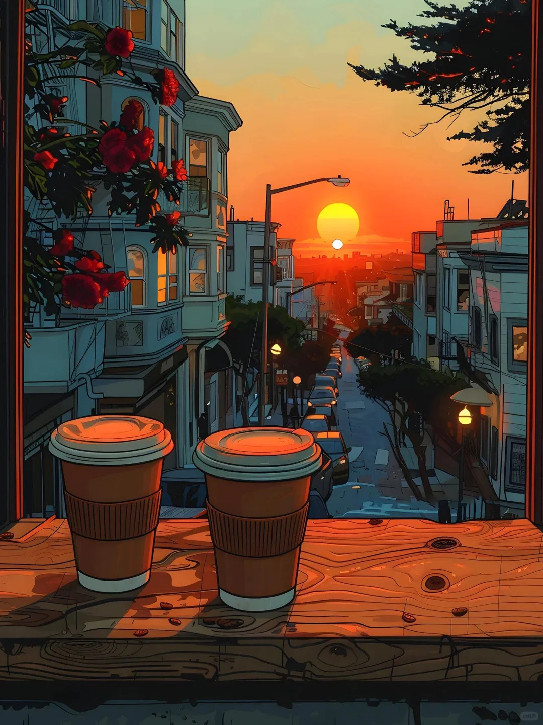 生活匆忙 别错过日落和夕阳