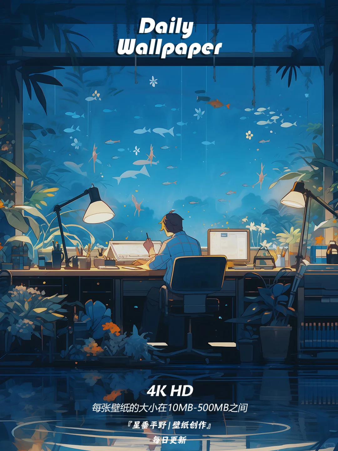 每日壁纸|我永远喜欢专注的自己