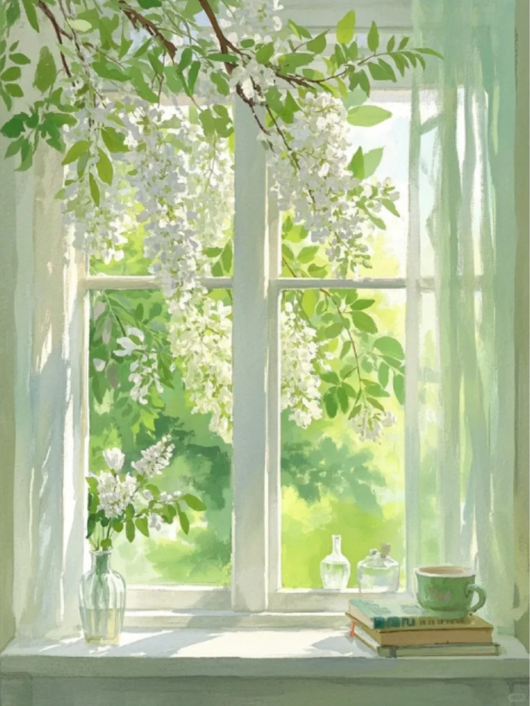收集128：插画🌿清新自然③