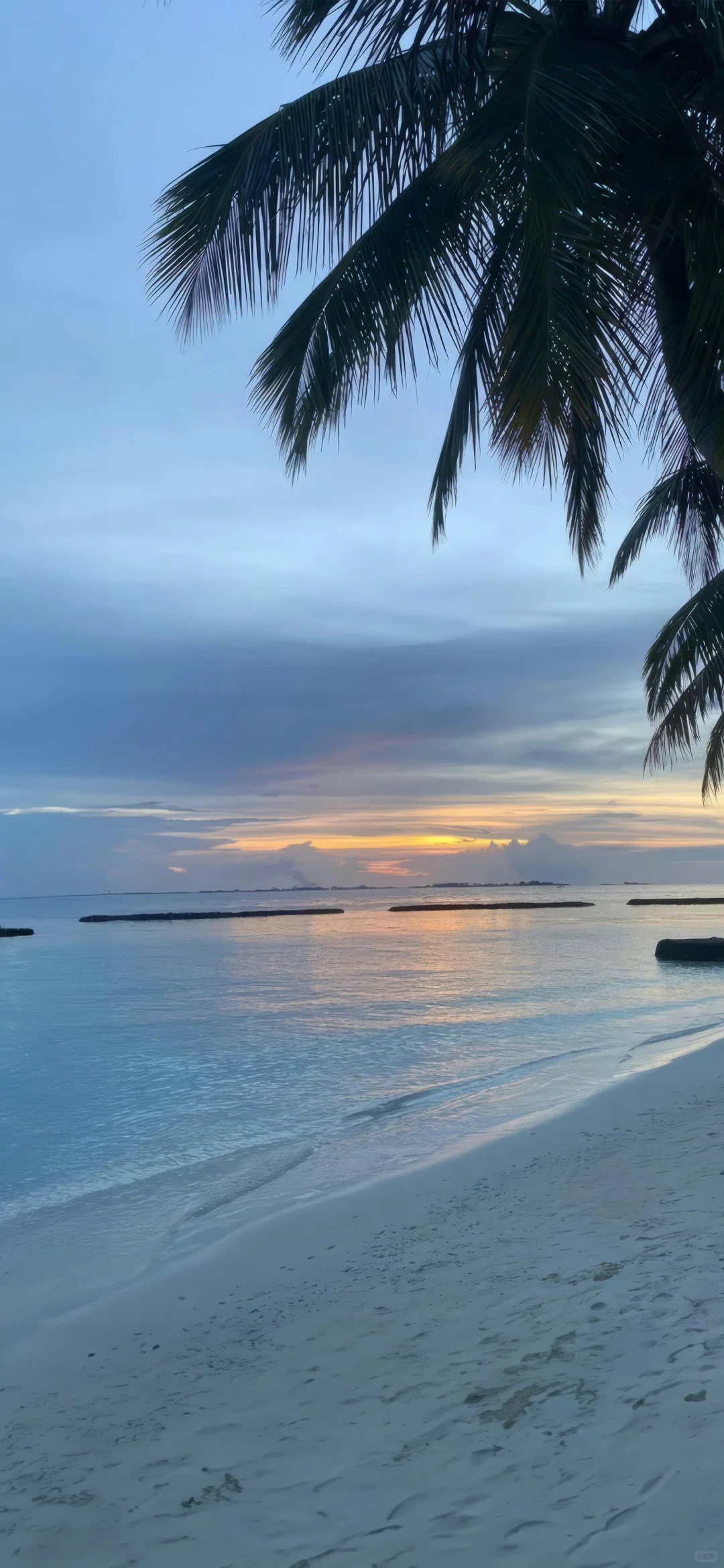 ins海岛黄昏🌅氛围感壁纸