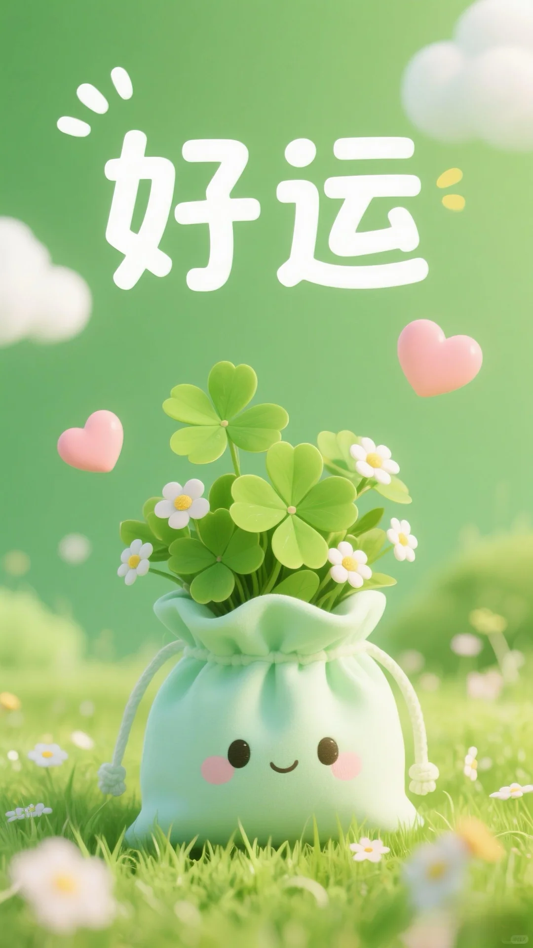 手机壁纸绿色治愈系