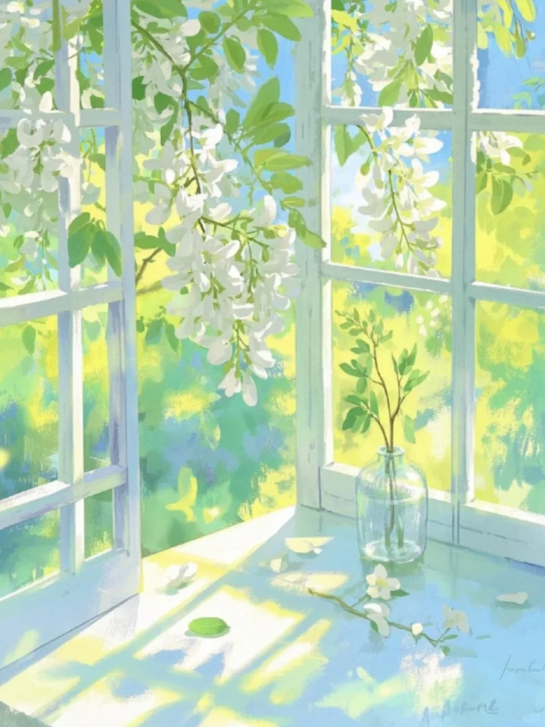 收集128：插画🌿清新自然③