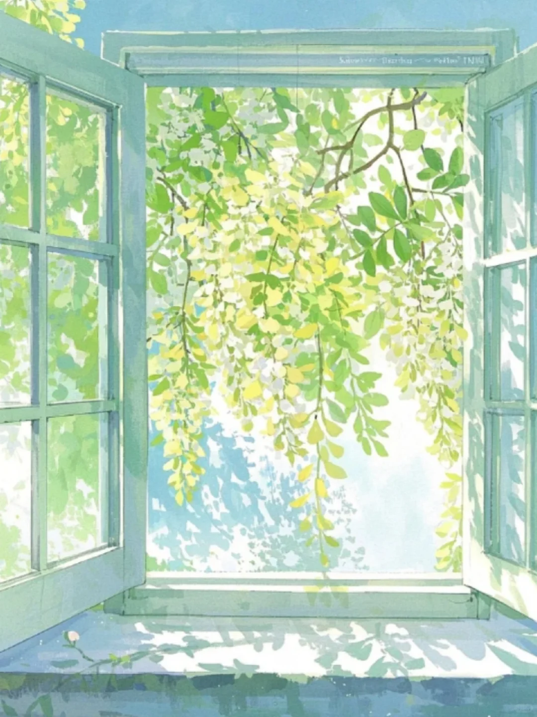 收集128：插画🌿清新自然③