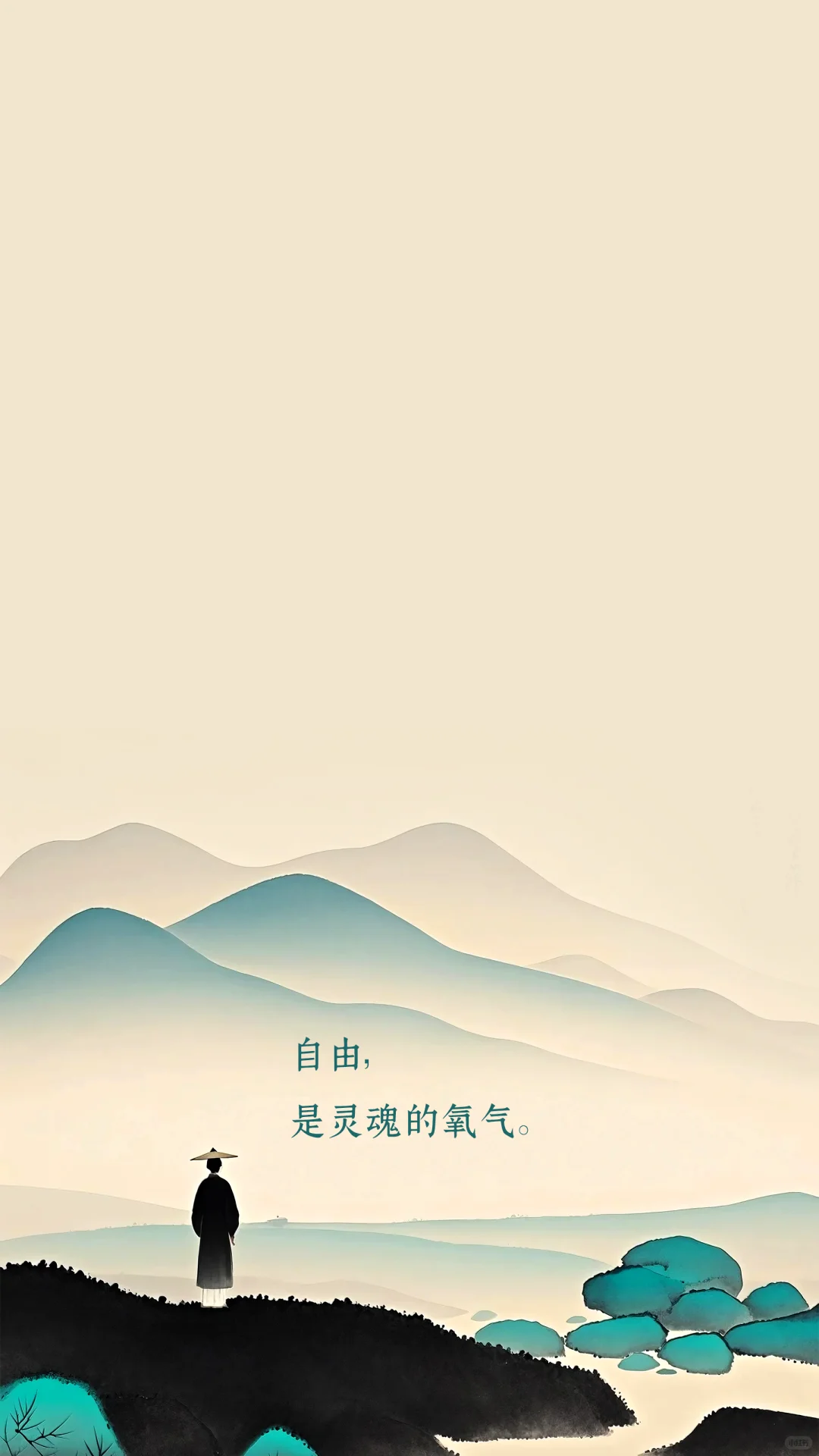 富有禅意的淡雅唯美壁纸