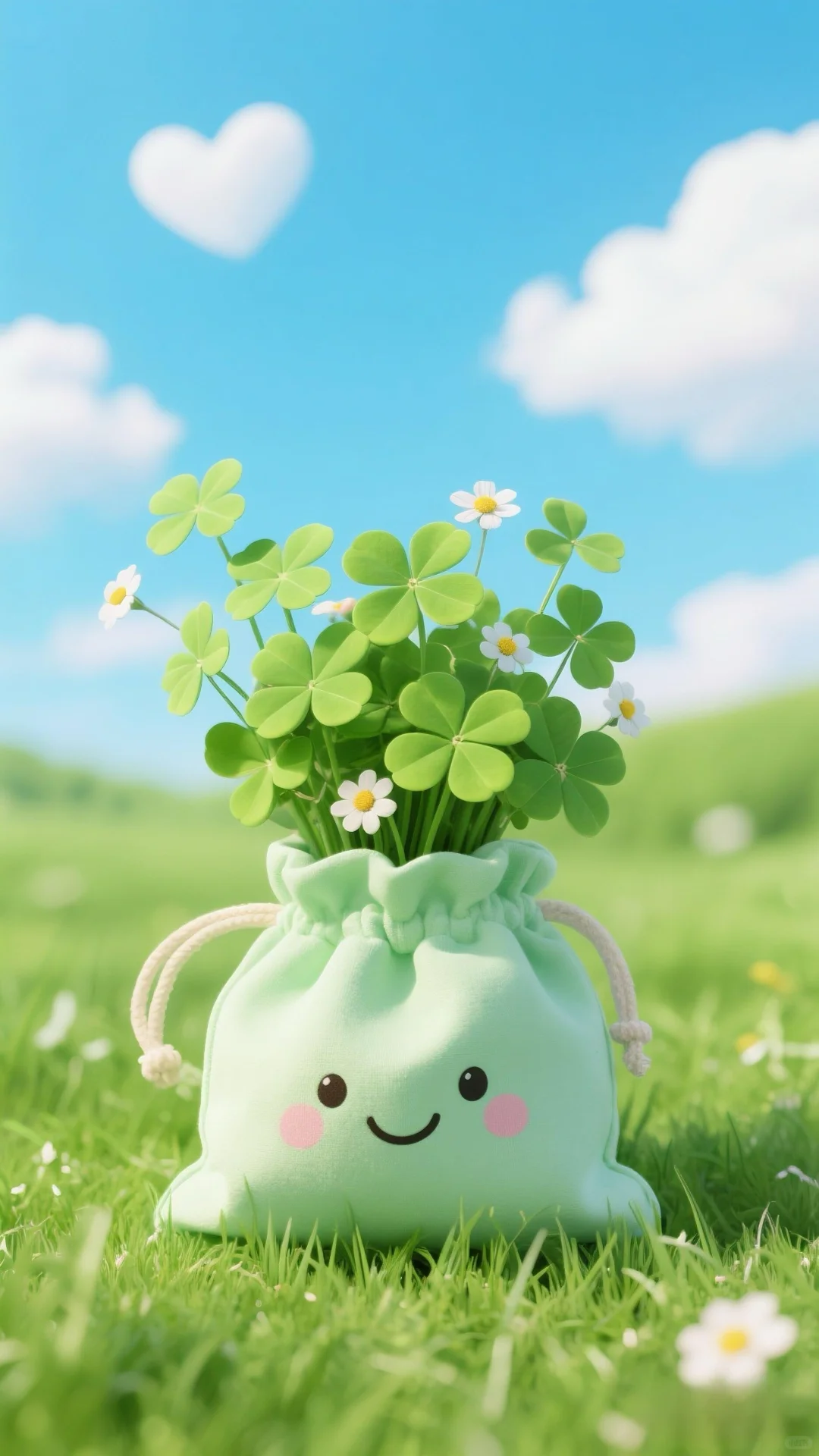 手机壁纸绿色治愈系