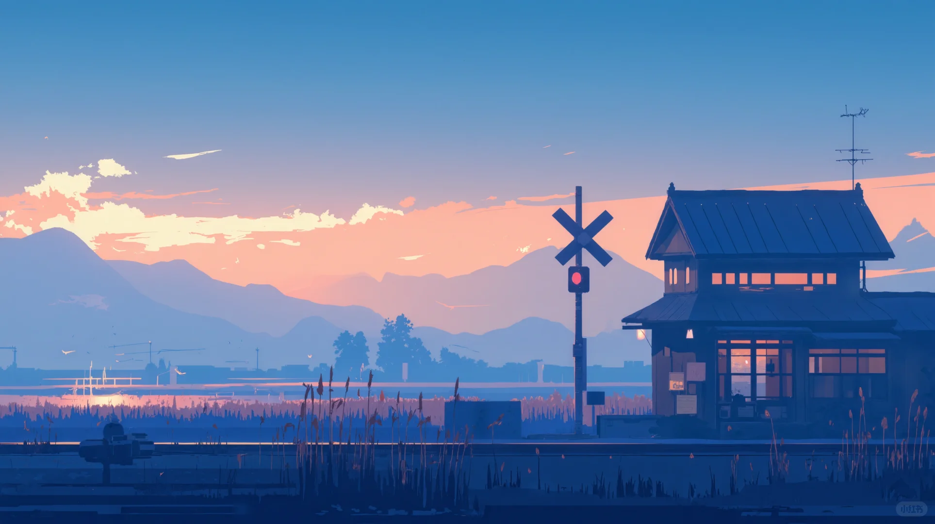 日暮——静谧小站