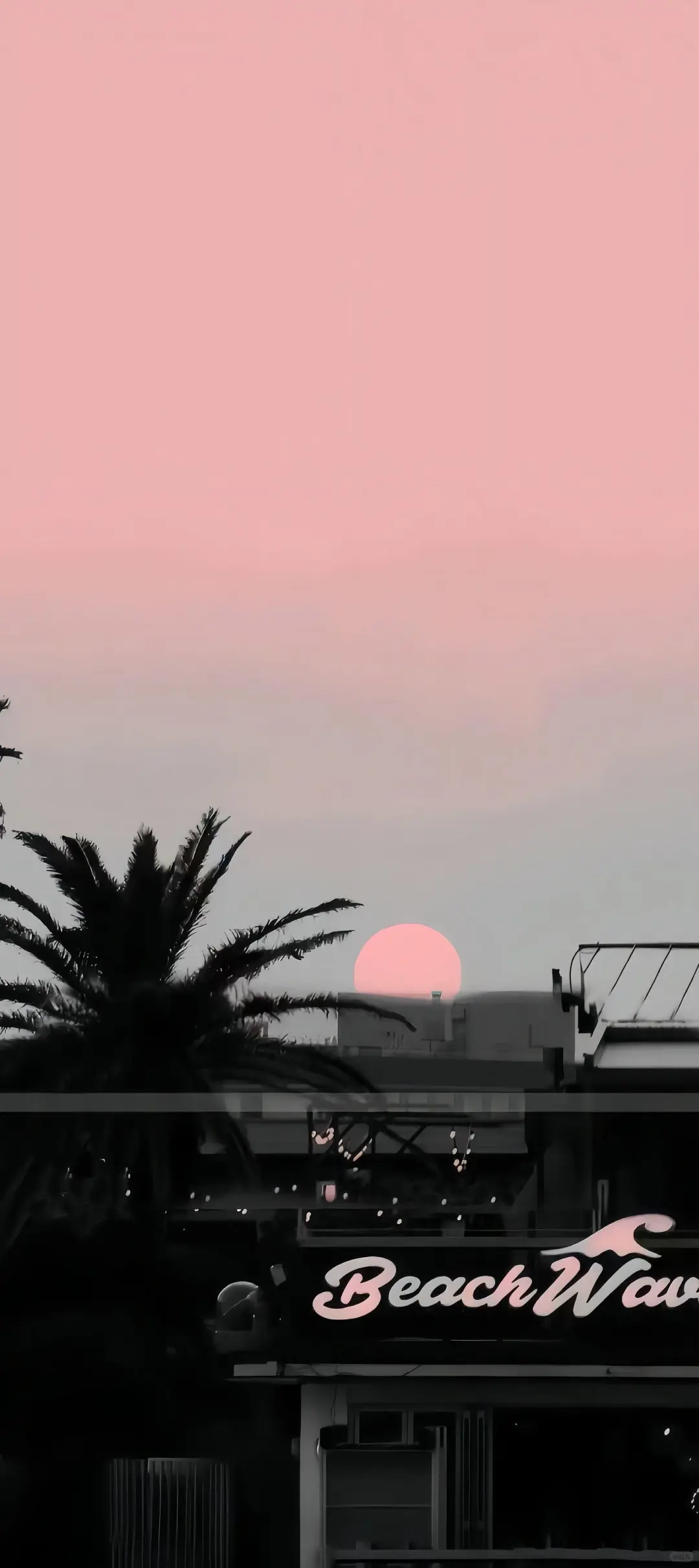 ins海岛黄昏🌅氛围感壁纸