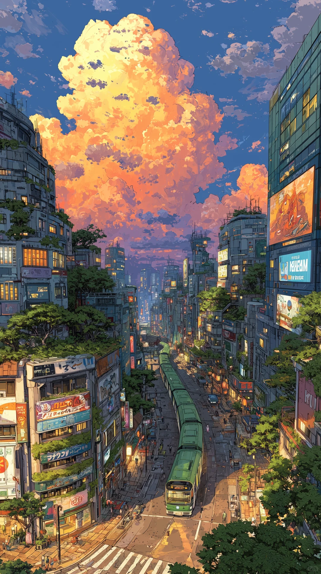 MJ 壁纸 | 日漫中的浪漫晚霞🌇
