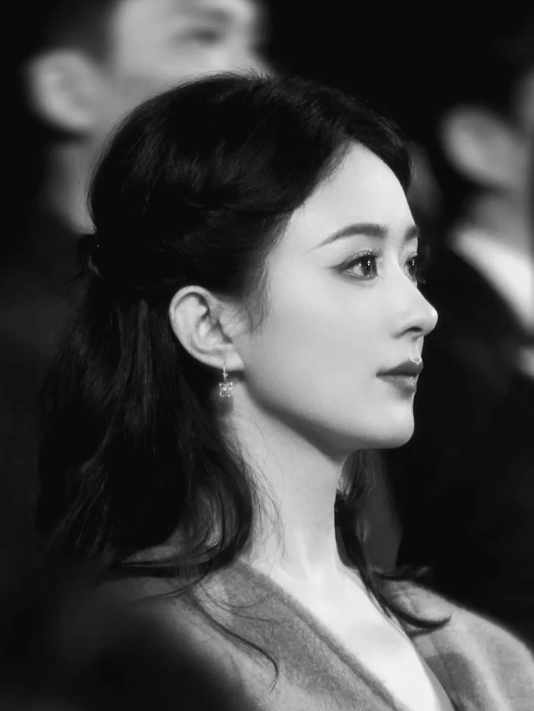欣赏内娱侧颜美女