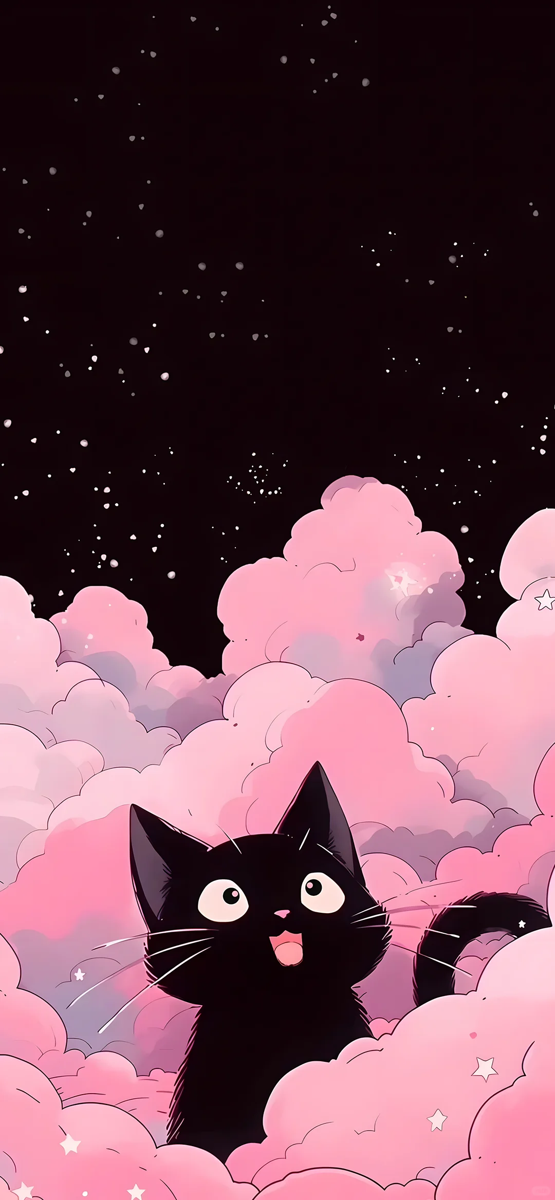 黑粉系卡通可爱暗黑壁纸🖤🩷