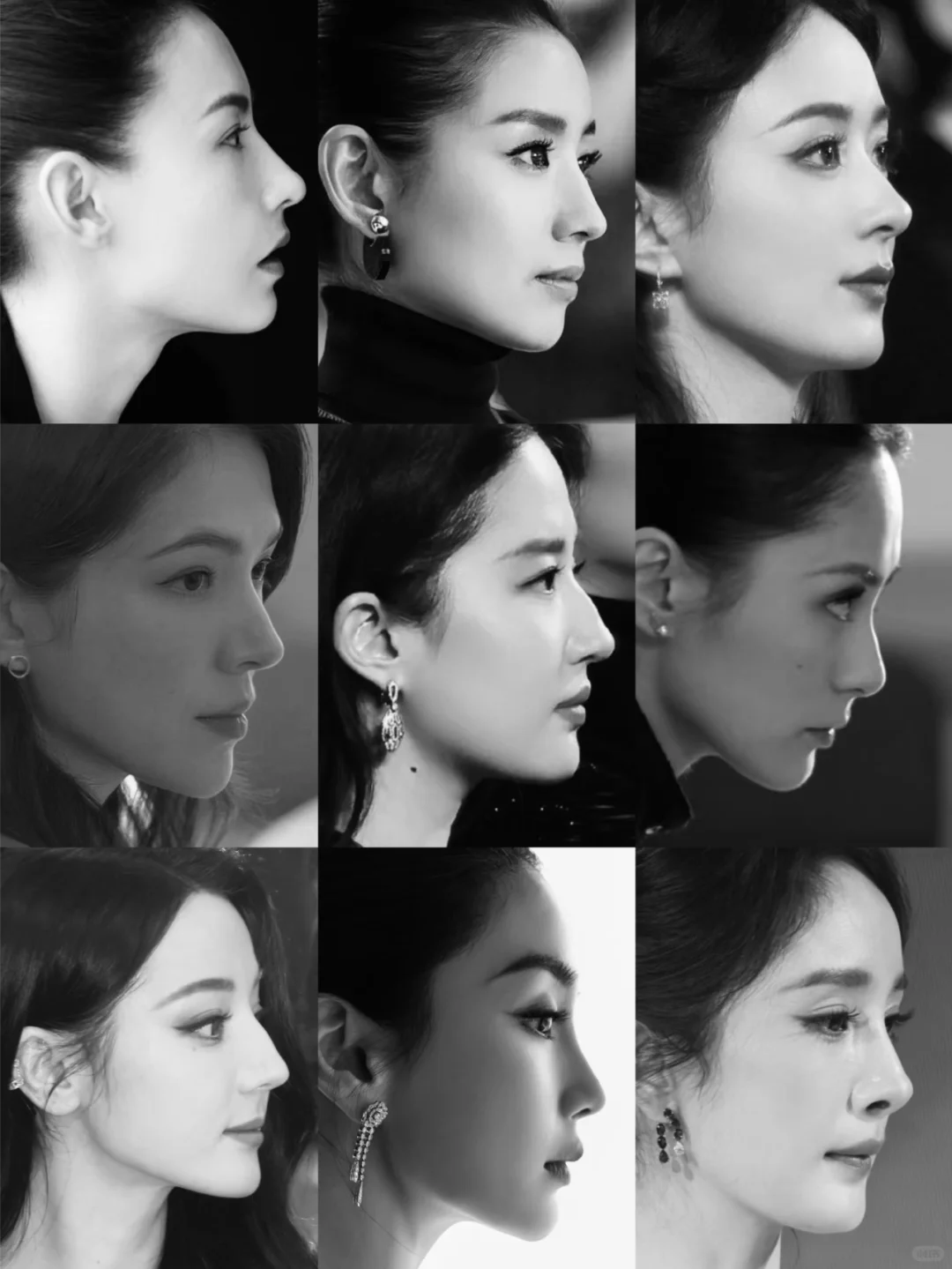 欣赏内娱侧颜美女