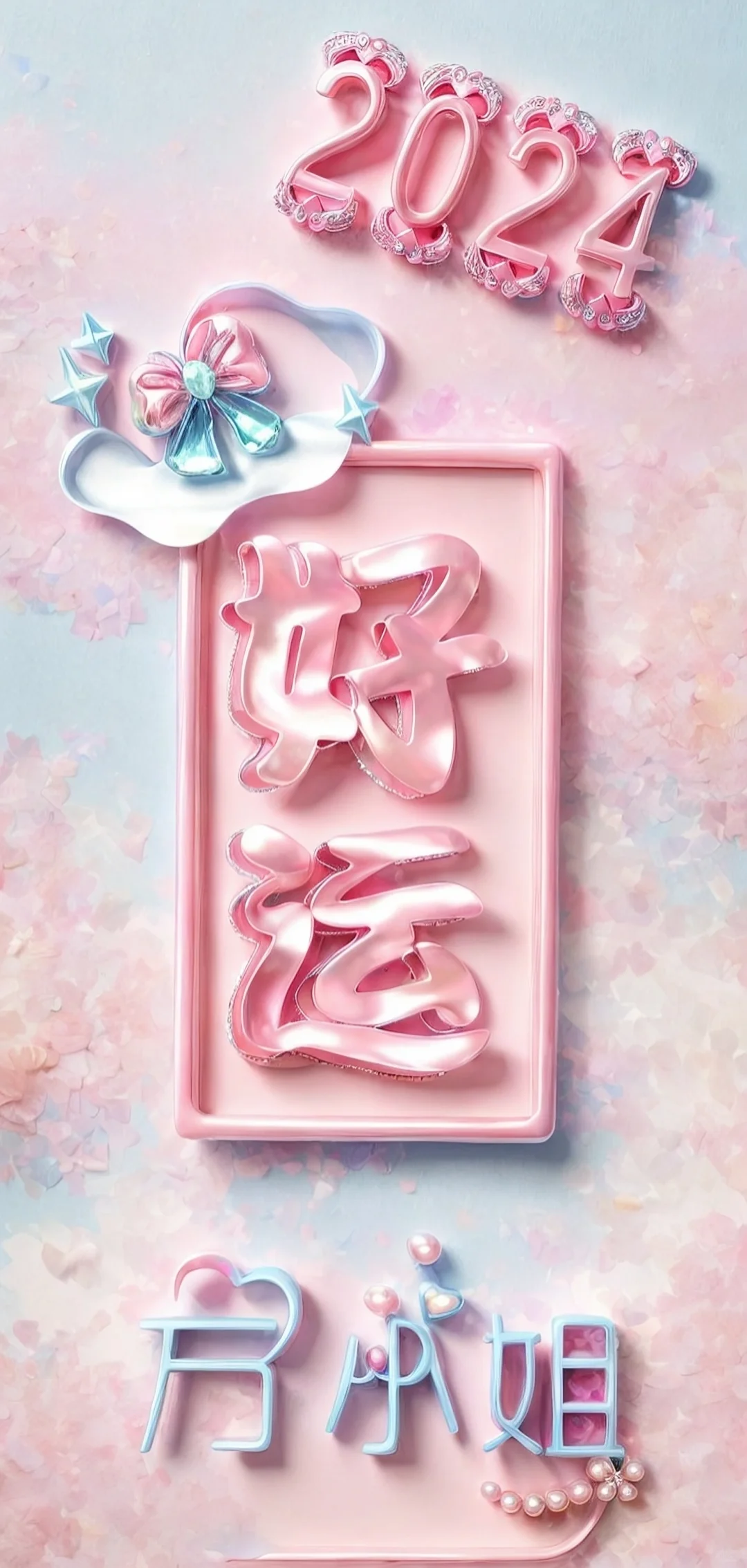 好运♥送你好看的手机壁纸