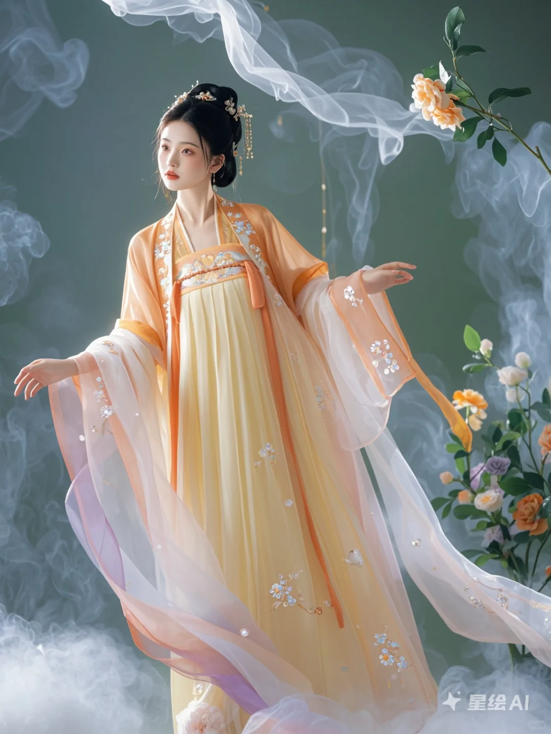 纱曼花漾仙子｜古装写真