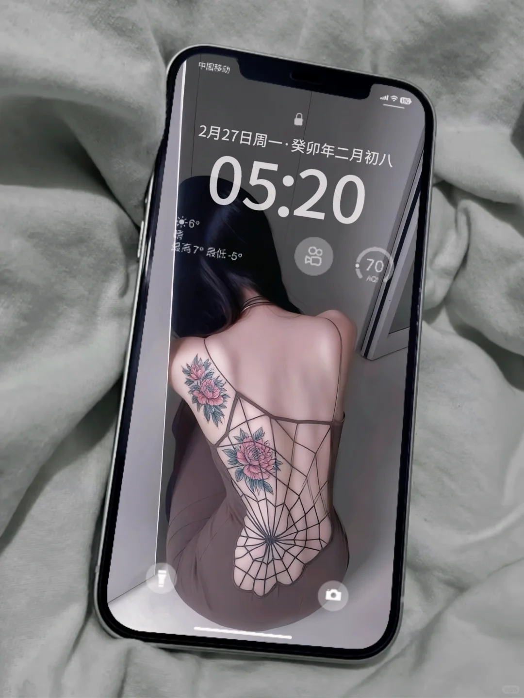 纹身拽姐社会辣妹壁纸｜高级感