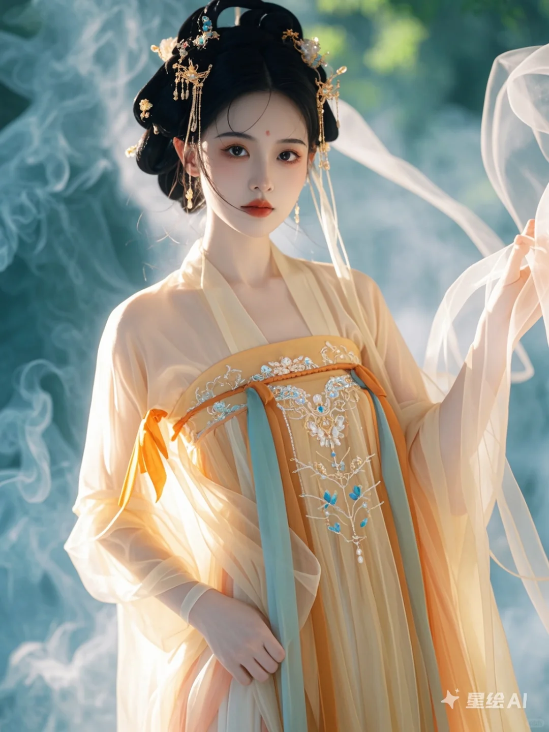 纱曼花漾仙子｜古装写真