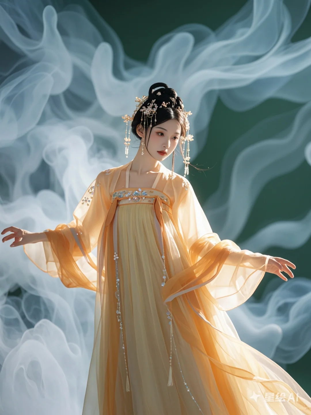 纱曼花漾仙子｜古装写真