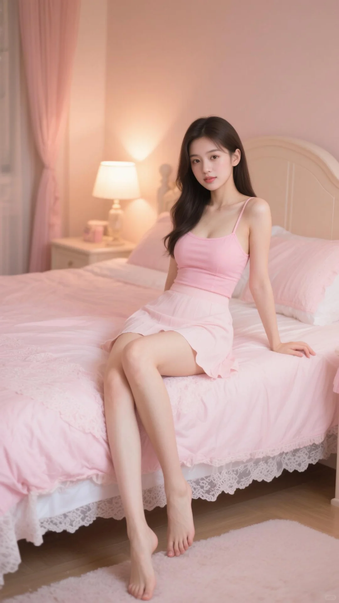 甜晕了！少女心爆棚的粉色系写真揭秘💗