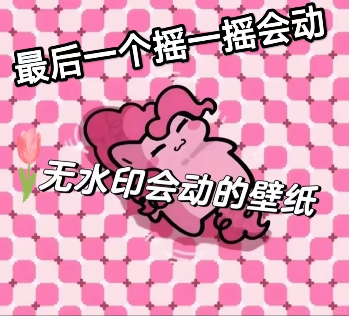 会动的壁纸来喽！