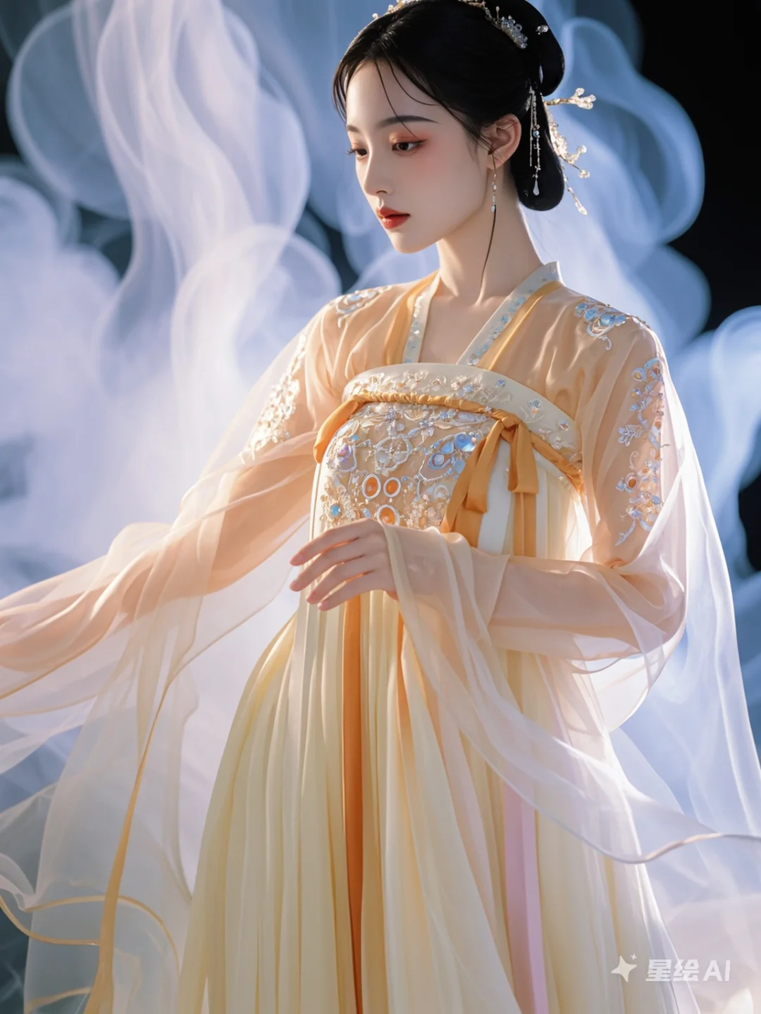 纱曼花漾仙子｜古装写真