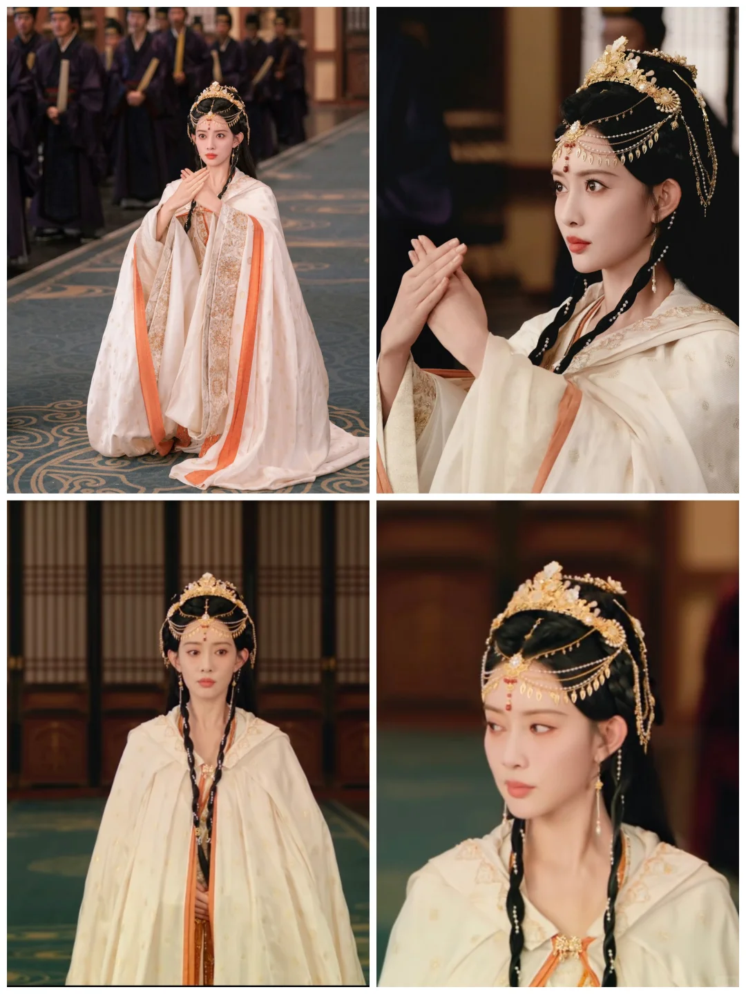 桃花映江山姜桃花服装盘点1